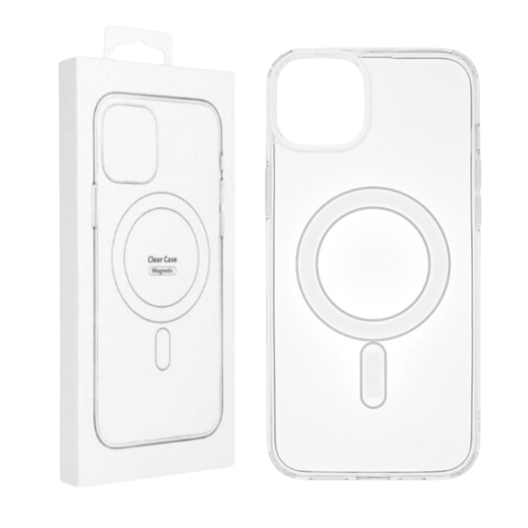 Mobilskal Magsafe - Transparent - PhonePro.se